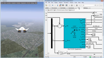 Simulinkの例　 Aerospace Blockset