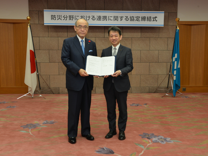 金沢工業大学 国際高専が石川県内16校とともに 石川県と 防災分野における連携に関する協定 を締結 ニュース kit 金沢工業大学