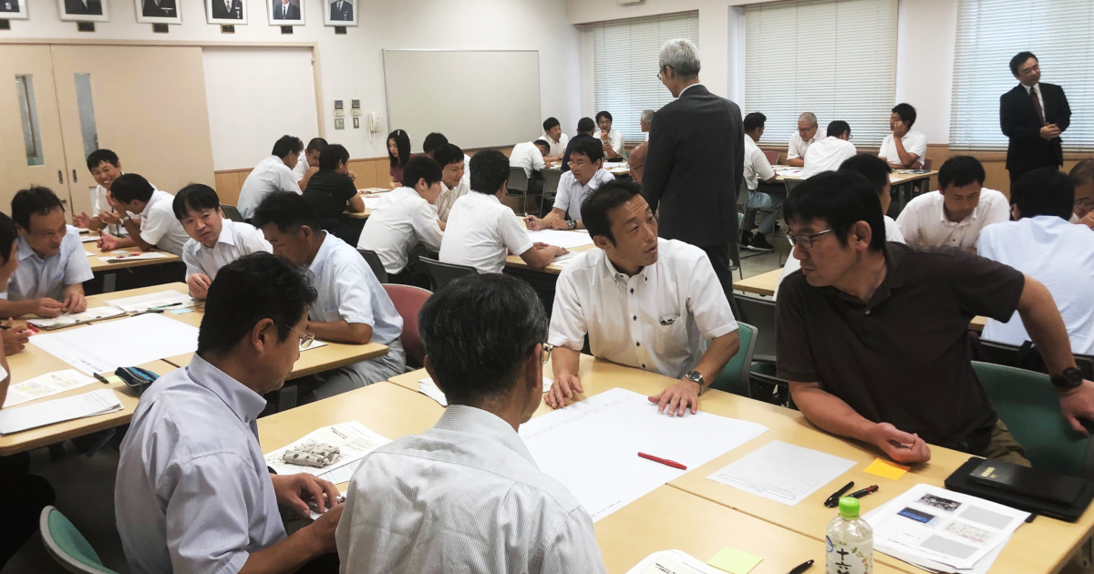 岡山県内の工業高校教員を対象にpbl 課題解決型学習 研修会を実施 テーマの提示から課題決定 パフォーマンス評価まで87名の教員が体験 ニュース kit 金沢工業大学