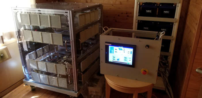 小エリア直流電力網を構築