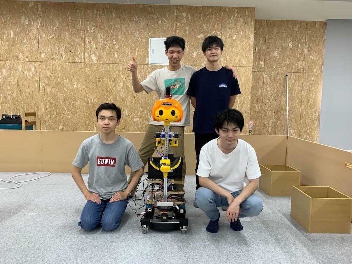 夢考房RoboCup@Homeプロジェクトの大会メンバー