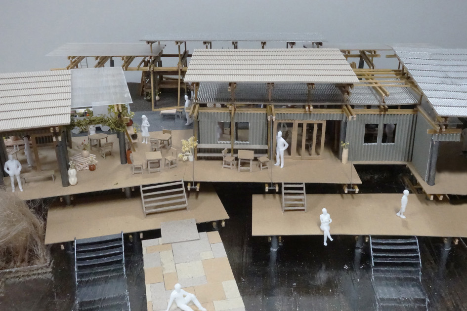 大学院建築学専攻1年・西尾依歩紀さんの作品が「中部卒業設計NAGOYA