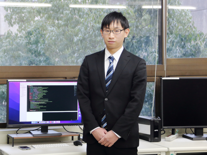「IEEE IM Japan Chapter Student Award」を受賞した近藤佑樹さん