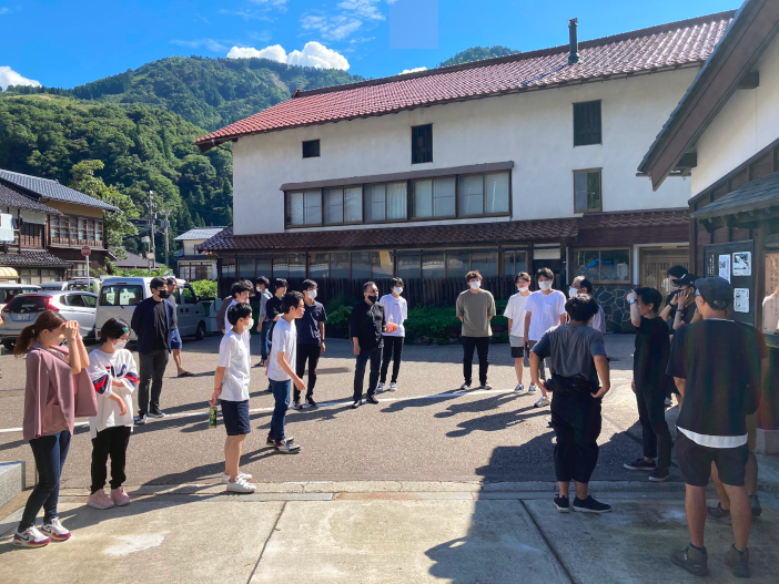 過去、白峰地域をフィールドに産学連携で行ってきたリサーチの模様