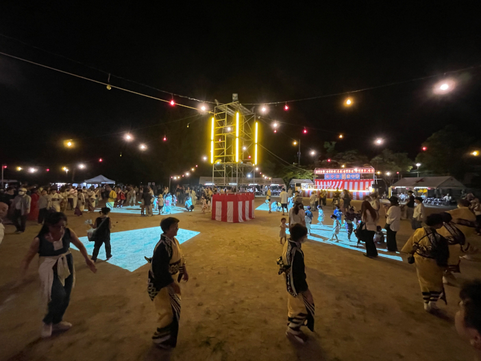 デジタル盆踊りの全景