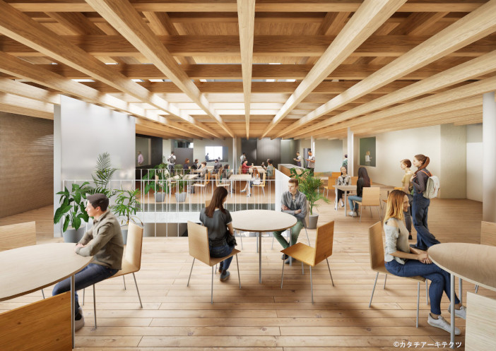 ［建屋内のイメージ］©カタチアーキテクツ