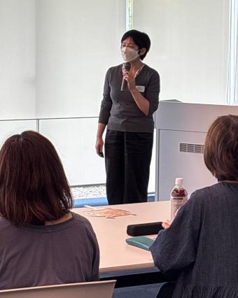 山上准教授の講義風景 