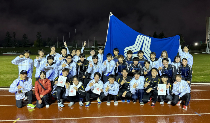 金沢工業大学陸上競技部のみなさん