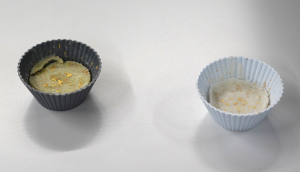 試作された金箔固形石鹸