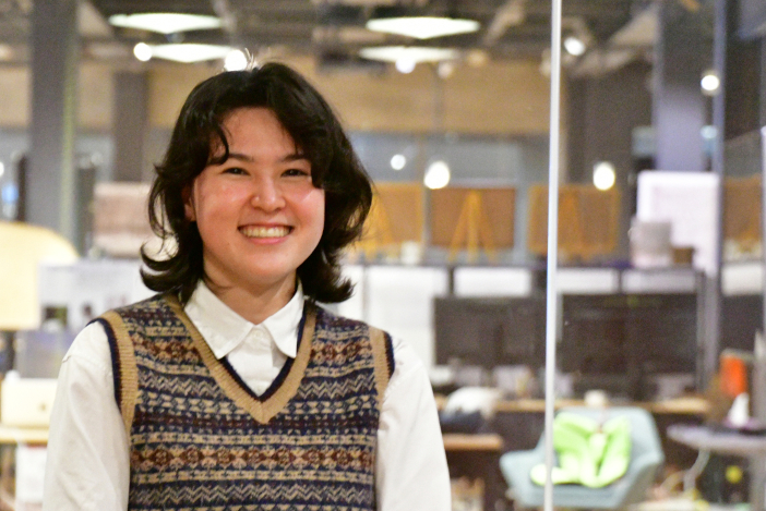 「経団連グローバル人材育成スカラーシップ」に採択された街道瑠奈さん