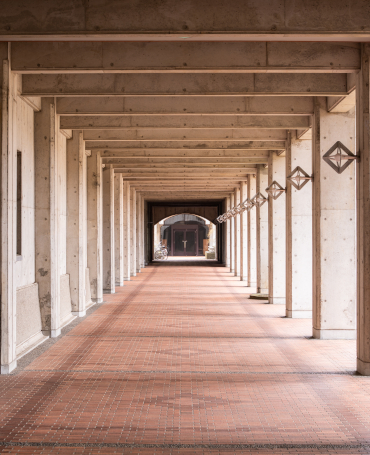 回廊(撮影:勝原基貴) 回廊(撮影:勝原基貴)