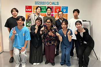 The Asia Foundationの金沢工業大学来訪時 The Asia Foundationの金沢工業大学来訪時