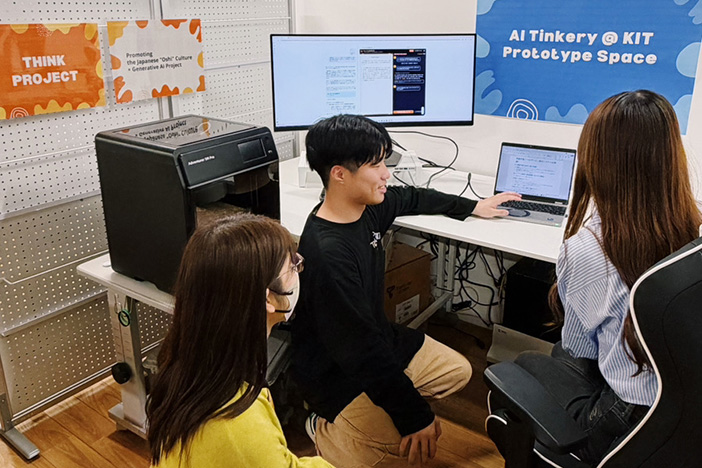「Beyond SDGs推進センター」での学生の活動風景