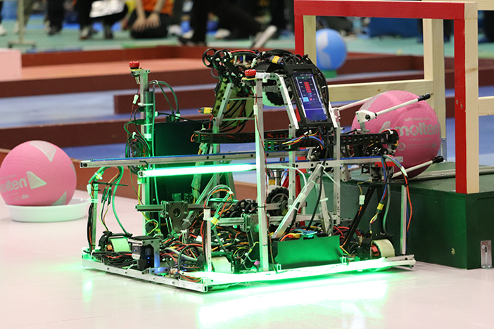 チーム「夢攻防」のロボット チーム「夢攻防」のロボット