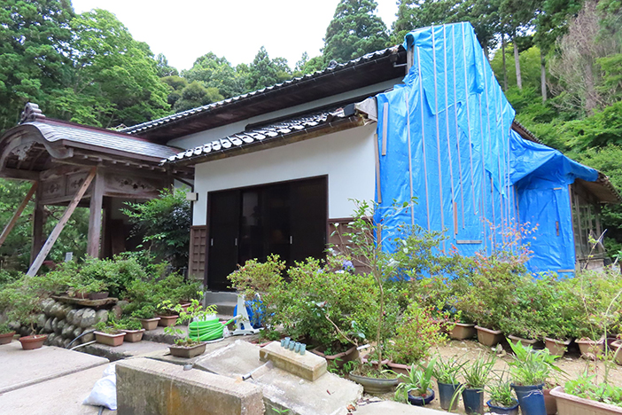 和倉御便殿本殿(現・青林寺客殿) 外観 和倉御便殿本殿(現・青林寺客殿) 外観