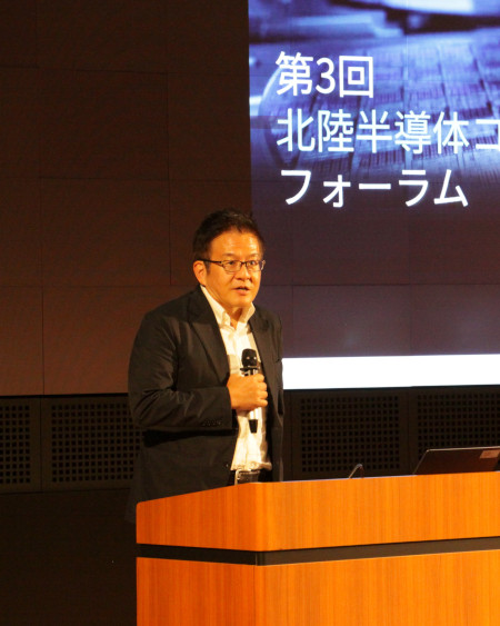来賓挨拶を述べる浅野 大介 石川県副知事 来賓挨拶を述べる浅野 大介 石川県副知事