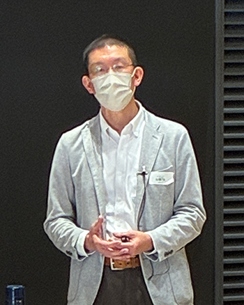 松本教授の講義風景 松本教授の講義風景